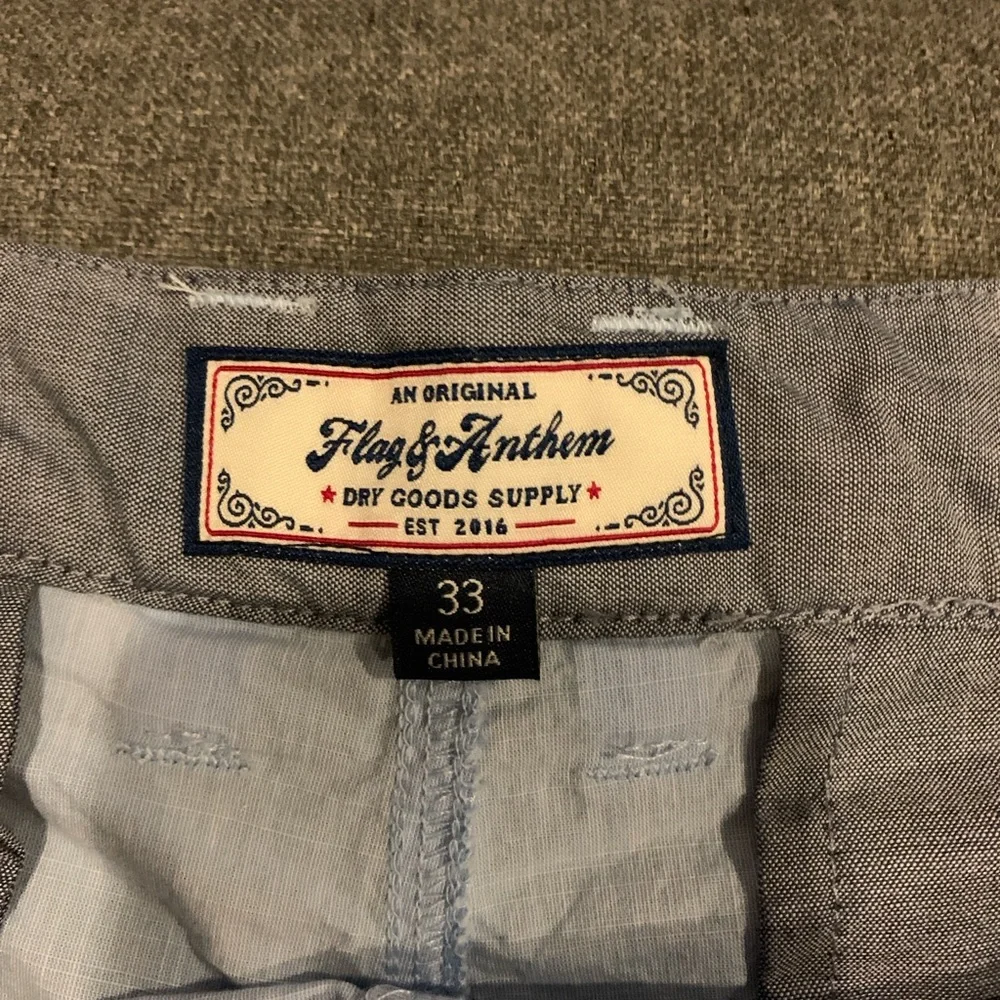 Flag & Anthem light blue shorts - Picture 3 of 7